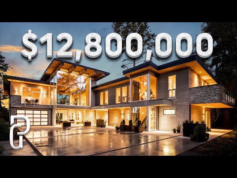 Unveiling a 12.8M Modern Luxury SURF Mansion in Tofino, Canada. Propertygrams home tour