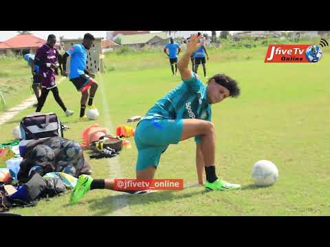 BRUNO GOMES AMLIPA SCUDU, AFANYA MAZOEZI MAKALI PEKE YAKE  HUKU AKIUCHEZEA MPIRA