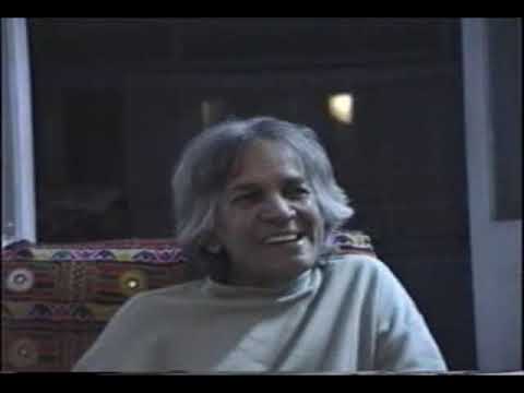 Vijayanand (Goldie) speaking about UG's impact - Mumbai - December 1989