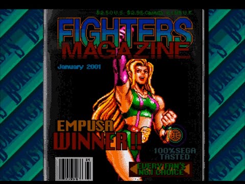 Female Muscle clip 316 - Burning Fists: Force Striker