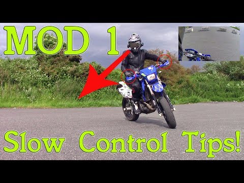 Motorcycle Slow control tips for module 1
