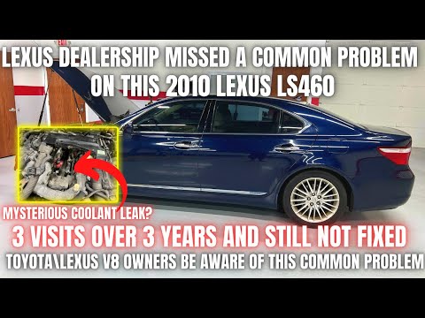 Lexus Dealership Missed THIS Common Problem on This LS460 | Toyota V8 Owners Be AWARE!