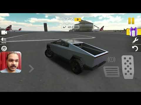 Tesla CyberTruck (Electric Pickup Truck) - Extreme Car Driving Simulator
