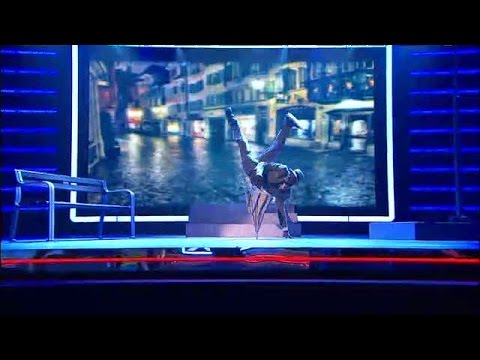 Isse Omari dansar kungligt - Talang (TV4)
