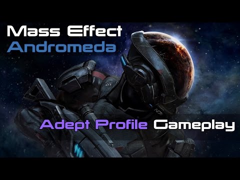 Mass Effect Andromeda   Adept Profile Gameplay (Build)