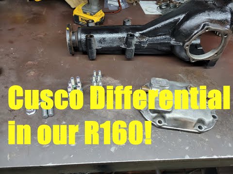 Cusco Differential Install in Subaru R160 Rear End