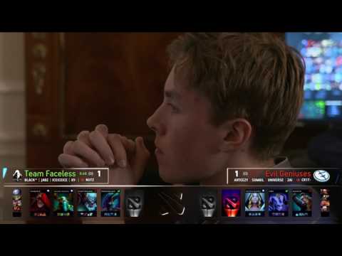 The Kiev Major | Group Stage Day 1 - Team Faceless vs Evil Geniuses | Game 3