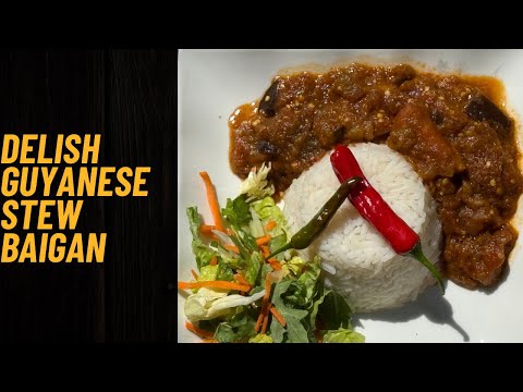 Authentic Guyanese Baigan (Balanjay) Stew Recipe | A Classic! 🍆🔥