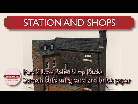 High Street Backs - Low Relief Scratch Build | 011