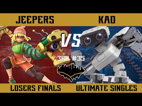 Three River Rumble #35 Losers Finals - Jeepers (Min Min) vs. KAO (ROB) - SSBU