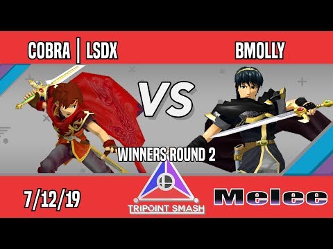 Tripoint Smash 68 - Winners Round 2 - COBRA | LSDX(Roy) Vs. bmolly(Marth)