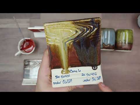 SW 129 Copper Float Glaze Profile