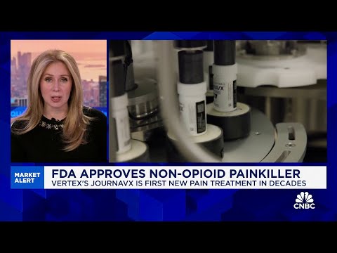 FDA approves Vertex's non-opioid painkiller, first new kind of ...