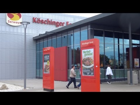 Raststätte Köschinger Forst Ost - Impressionen Herbst 2015