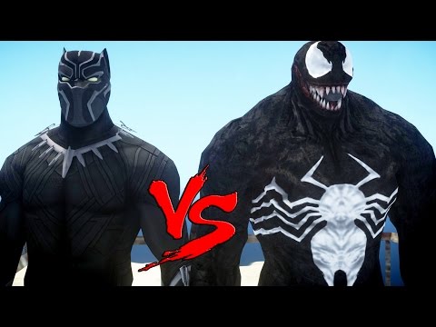 BLACK PANTHER VS VENOM - EPIC BATTLE Video