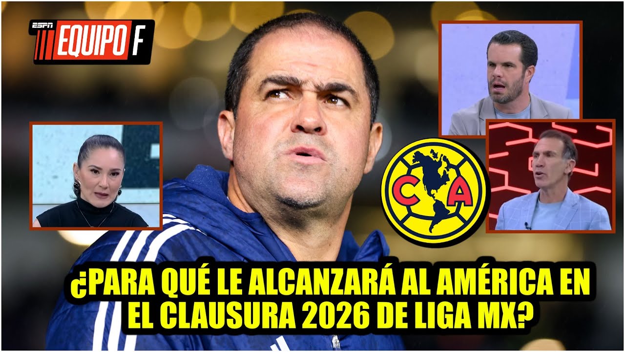 AMÉRICA NO CUENTA con las HERRAMIENTAS para REVERTIR su MAL ARRANQUE. URGE un 9 titular | Equipo F