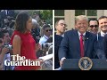 I Know You Re Not Thinking Donald Trump Mocks ABC Reporter