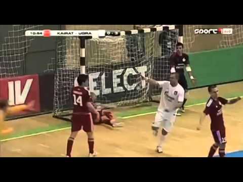 UEFA Futsal Cup  Kairat   Gazprom UGRA  2 5