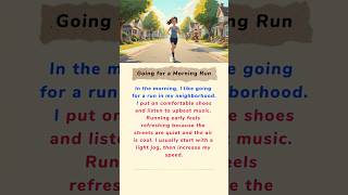 English Shadowing: Going for a Morning Run!