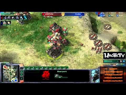 IEM Ro12 Grubby(P) vs Yoda(T) G2 Katowice SC2