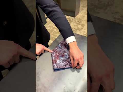 How to Fold a Pocket Square #howto #tutorial #tipsandtricks #mensfashion #shopping #howtomake