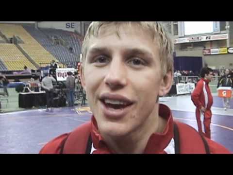 Cornell's Kyle Dake after his team's win at the National Duals