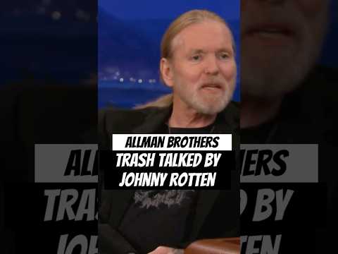 Gregg Allman “Johnny Rotten trashing Allman Brothers Band” 2012 #shorts #fyp #music #trending #viral