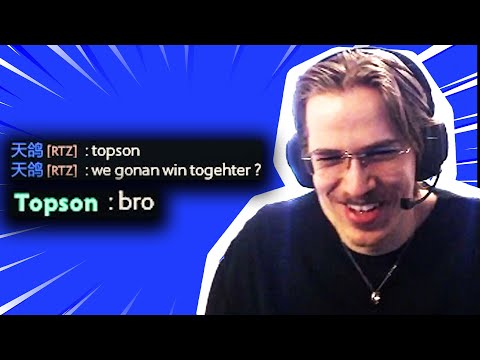 When Arteezy PICKS Topson in Ranked..