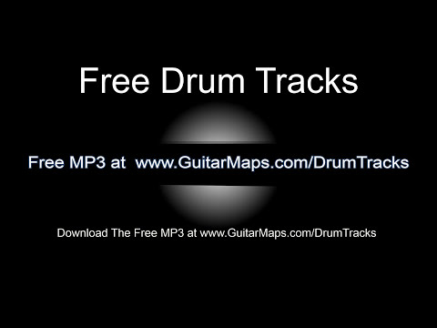 Drum Track 95 BPM Drum Beat for Bass Guitar Backing Tracks metronome play along jam track beats