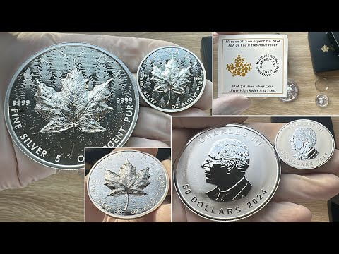 $20 Pure Silver Coin – Ultra High Relief 1 oz. SML