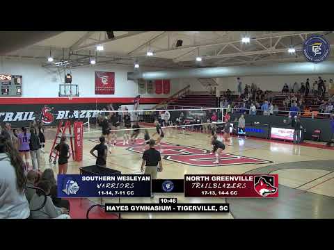 North Greenville vs. Southern Wesleyan - NGU Women's Volleyball 2024