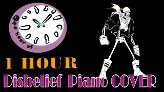 Disbelief (Papyrus's Genocide Route Theme) // Piano cover  1 hour | One Hour of...
