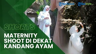 Viral Video Seorang Ibu Hamil Melakukan Maternity Shoot di Dekat Kandang Ayam, Dapat Pujian Netizen