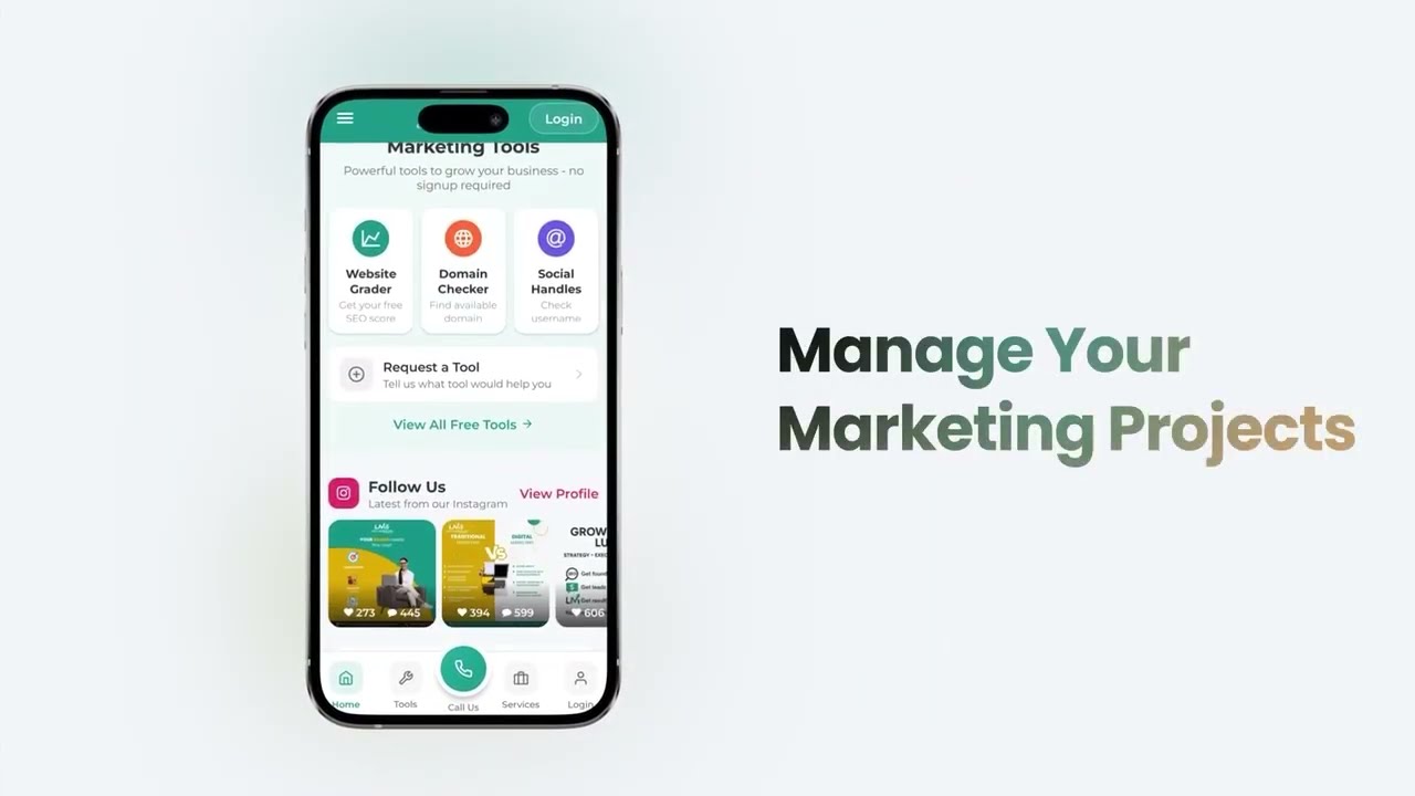 Lead Marketing Strategies App Demo