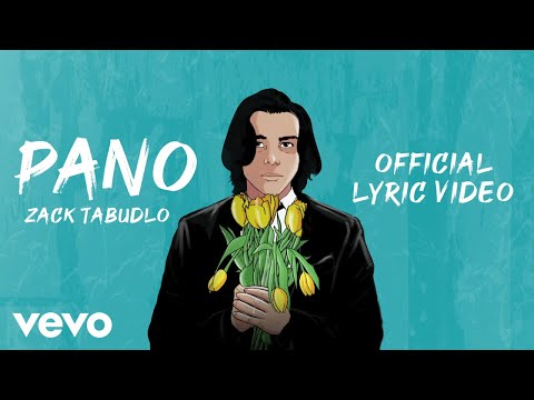 Zack Tabudlo - Pano (Lyric Video)