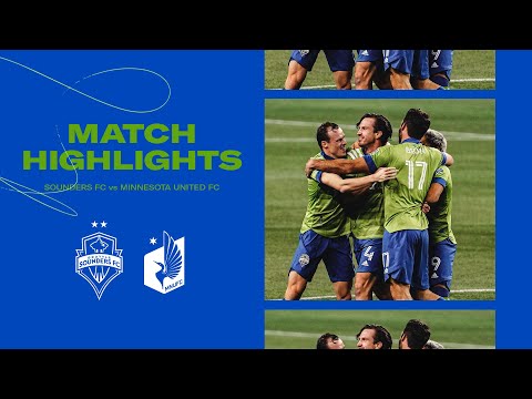 HIGHLIGHTS: Seattle Sounders FC vs. Minnesota Unit...