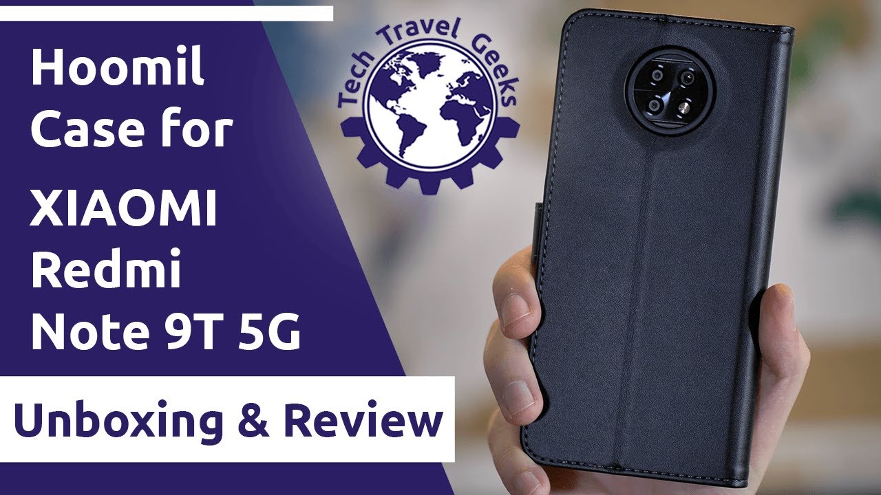 XIAOMI Redmi Note 9T 5G Flip Case by Hoomil Available on Amazon - Unboxing & Review