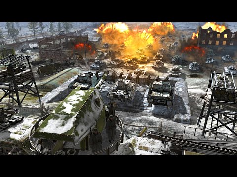 Can 100 PanzerGrenadiers Hold Off 3,000 RUSSIANS!? - Gates of Hell: WW2 Mod