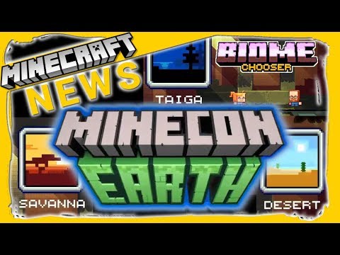 Dav Lec - News Minecraft - MINECON EARTH - BIOME!