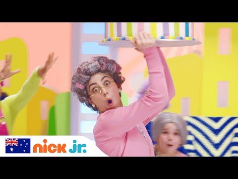 Get Down Granny! 🎶Stay Home #WithMe | READY SET DANCE | Nick Jr.