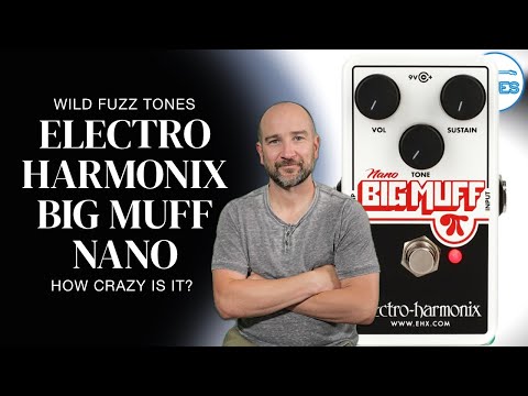 Electro-Harmonix Nano Big Muff Pi Distortion / Fuzz / Overdrive Pedal 2025 - Silver image 2