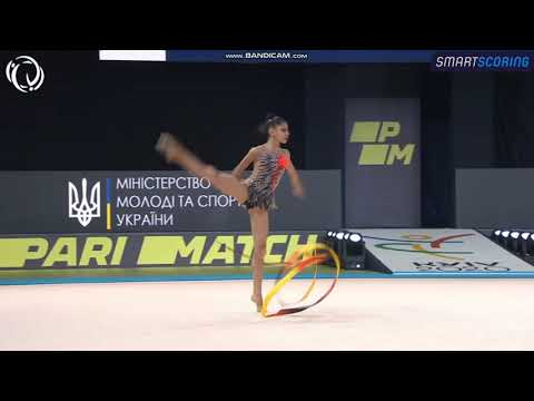 Ilona ZEYNALOVA (AZE) Ribbon AA - European Championships Kyiv 2020