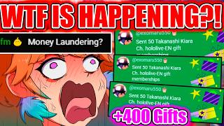 Kiara Gets Shocked When Someone Gifts Over 400 Memberships In Her Stream