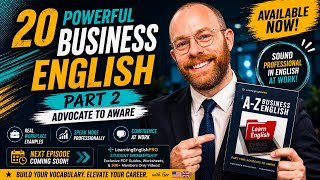 20 Business English Words Beginning with the Letter A