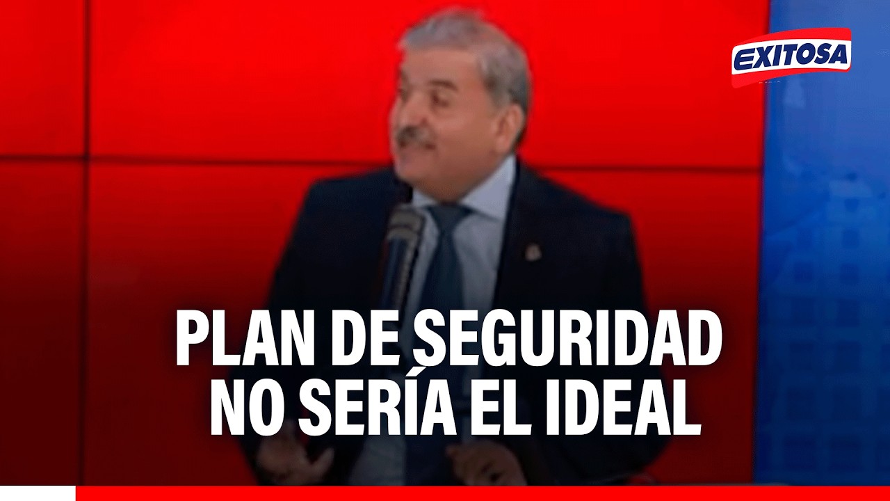 🔴🔵 Cluber Aliaga sobre el retraso en Plan de Seguridad: “De repente han visto que no es el adecuado”
