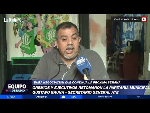 Continuan las paritarias de empleados municipales