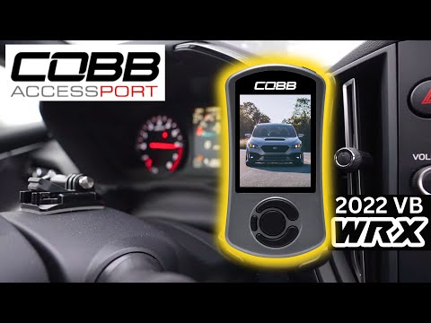 2022 wrx cobb accessport V3 unboxing review, Stage 1 map more boost and more horsepower baby!