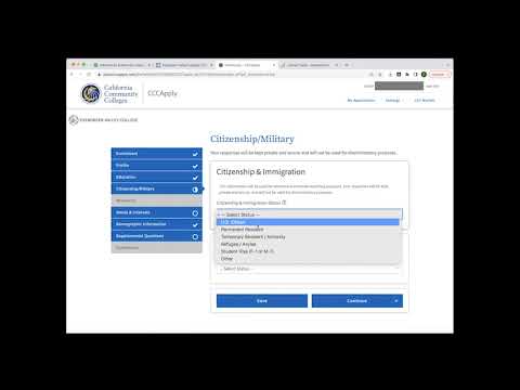 EVC CCCApply: Applying to EVC as a New Student