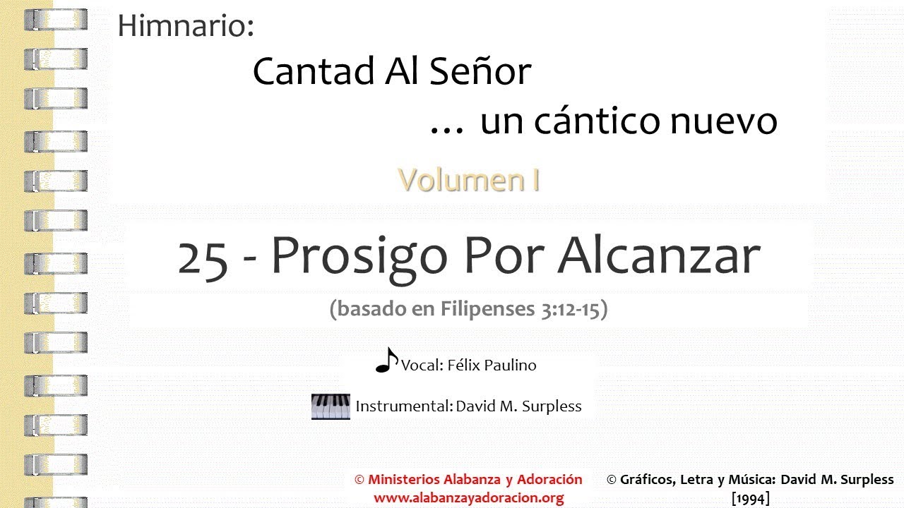 25 Prosigo Por Alcanzar (Vocal)