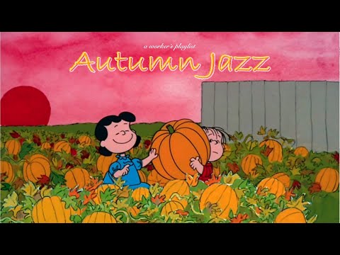 autumn playlist, Jazz, Snoopy, charlie brown, Halloween